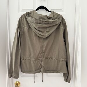 Lightweight Utility Jacket with zipper pockets.